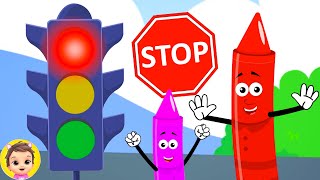 Traffic Safety Song Learning Videos for Children [upl. by Notnirb]