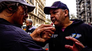 A LAS PIÑAS EN LA MARCHA DE LOS JUBILADOS [upl. by Jenne351]