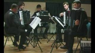 Rapsodia Ungherese n 2 Liszt Quintetto Veneto fisarmoniche [upl. by Guido]