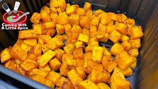 Best Air Fryer Roasted Butternut Squash Recipe [upl. by Alimac]