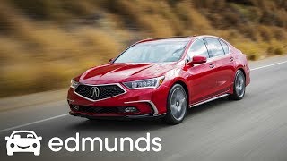 2018 Acura RLX Sport Hybrid  Test Drive  Edmunds [upl. by Nela514]