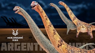 Its GIGANTIC Haolonggood 135 Argentinosaurus Review Two versions [upl. by Ahsiekin]