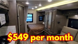 Motorhome with LIVING SPACE  New 2024 Jayco Melbourne 24L Class C  549 per month or 94998 [upl. by Yllaw]