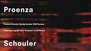 quotScripturequot by Eartheater Proenza Schouler Spring Summer 2022 Runway Soundtrack [upl. by Ennaeirrac]