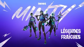 NOUVEAU PACK MINTY LÉGENDS sur FORTNITE [upl. by Andre]