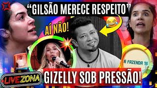 🔴 quotGILSÃO MERECE RESPEITOquot GANHA FORÇA na WEB após CORTE em A FAZENDA 16🚨 Zé Love PRESSIONA GIZELLY🔥 [upl. by Lai580]