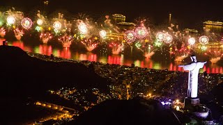 Rio New Year 2020 fireworks  Worlds Largest New Years Celebration HD [upl. by Yllah215]