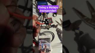 How to fix a Mylaps transponder if the wires pull out [upl. by Hcib]