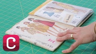 How to Read a Sewing Pattern with Liesl Gibson I Creativebug [upl. by Shepperd]