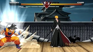 GOKU VS ICHIGO  VERY INCREDIBLY EXCITING FIGHT [upl. by Zeret155]