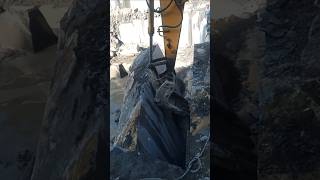 Granite stone🔥constructionequipment trending granite youtubeshorts [upl. by Ayotas]