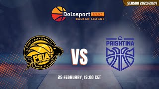 KB Peja vs KB Sigal Prishtina [upl. by Filmore490]