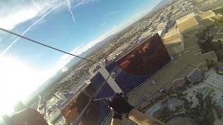 GoPro  Las Vegas zipline [upl. by Nymzaj]