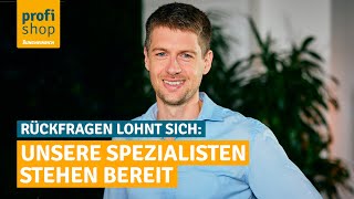 Fachberatung beim Jungheinrich PROFISHOP  Teamleiter Christof Winter im Interview [upl. by Wolfgang]