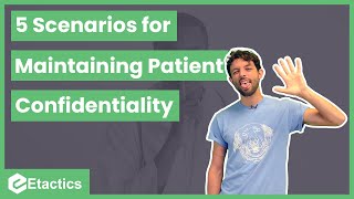 5 Scenarios of Maintaining Patient Confidentiality [upl. by Natsirhc652]