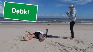 Śniadanie na plaży w słoneczny poranek  Dębki 2023 [upl. by Yeliak]