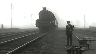 Vintage LMS railway film  Measured shovel packing  1947 [upl. by Asirralc]