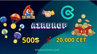 Airdrop độc quyền  Nhận 10 vé hoàn thua lỗ Futures và 100 CET sàn Coinex kèo ngon  The Anh LDA [upl. by Sanchez942]