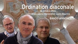 BANDEANNONCE  Ordination Diaconale  06 octobre 2024 [upl. by Melesa930]