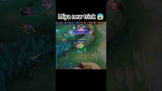 Miya new trick 😱 shorts mlbb mobilelegends [upl. by Atin]