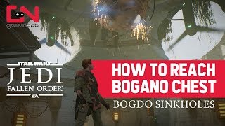 How to Reach Bogano Chest in Room With Spinning Fans amp Sphere  Star Wars Jedi Fallen Order [upl. by Aliuqahs]