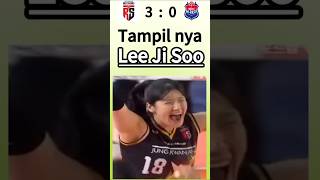 Lee Ji Soo Gantikan Jung Ho Young Red Sparks vs Hi pass 30 mega redsparks [upl. by Lafleur]