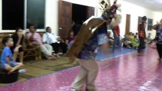 Tan Sri Leo Moggie ngajat nyambut Gawai Dayak 315 [upl. by Anyale199]