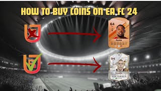 EASIEST WAY TO BUY COINS ON EA FC 25 ULTIMATE TEAM  U7BUY [upl. by Siuqcram]