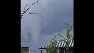 Confirmed Tornado Touches Down Near Waukee [upl. by Esirec779]