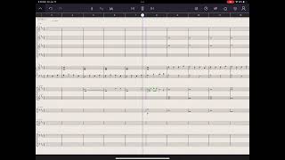 Awaken  StaffPad  Ambience One with Spitfire and VOXOS Choir Samples [upl. by Stokes99]