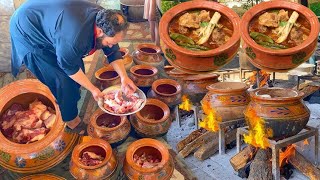 NEVER SEEN BEFORE  Peshawari Katwa Gosht Rosh  National Attock Wedding Food  KATWA GOSHT RECIPE [upl. by Aliab]