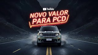 Jeep Aumenta Bônus do Renegade PCD Até R 35 Mil de Desconto [upl. by Asert]