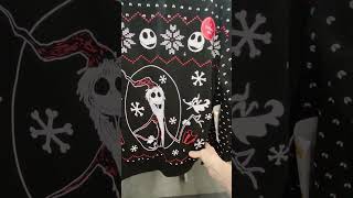 CHRISTMAS HOLIDAY NIGHTMARE BEFORE CHRISTMAS LIGHT UP SWEATSHIRT 1898  SHOPPING AT WALMART [upl. by Cordle]