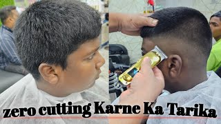 zero cutting Karne Ka Tarika ✂️👍trending viralvideo furkan fs [upl. by Eillehs]