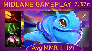 ✨ 737c Puck KAD  34 KP  88 Mid Gameplay  Dota 2 Top MMR [upl. by Tresa756]