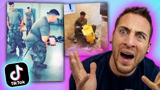 Veteran Reacting to New Military TikTok Fails [upl. by Lulu612]