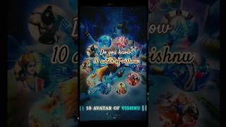 10 avtar of Vishnu Vishnuwhatapp status shorts [upl. by Ahsiyk]