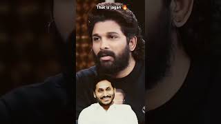 Ys jagan Allu Arjun 🔥 pls like and subscribe 🔥JanaSenaParty tdp megafamily ysrcp [upl. by Daria]