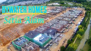 Lets FLY  Bywater Homes Setia Alam  Construction Progress [upl. by Lyda553]