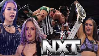 NEW NXT CHAMPION CORA JADE RETURNS DX REUNION WWE NXT 1ST OCTOBER REVIEW NXT WWE [upl. by Ahern]