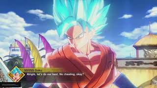 Dbxv2 Broly vs goku ampvegeta 🤣 [upl. by Giffer]