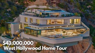 Why this 43 Million Hollywood Hills HOME Redefines “The CALIFORNIA DREAM” [upl. by Raseta]