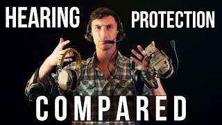 Hearing Protection compared Peltors Ops Core AMP Sordin Liberators [upl. by Randolf]