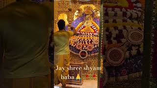 Jay shree shyam baba🙏🥀🥀khatushyam lakhdatar  Mor Mukut bansi wale ki Jayyoutubeshortsyoutubeyt [upl. by Joliet]