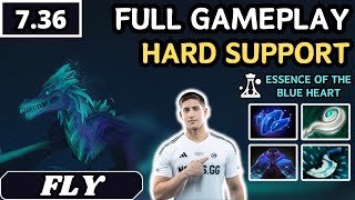 736  Fly WINTER WYVERN Hard Support Gameplay  Dota 2 Full Match Gameplay [upl. by Eillo]