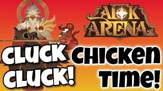 TIME TO BUILD THE BIG CHICKEN AKA THE WISE ONE AFK ARENA MAULER [upl. by Frederica]