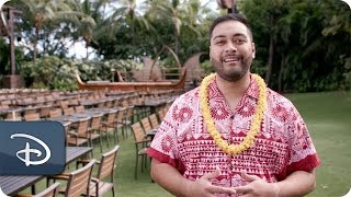 Meet Aulani’s ‘Ohana Storyteller at KA WA‘A Luʻau  Aulani A Disney Resort amp Spa [upl. by Zoeller]