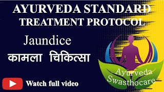 Jaundice Treatment Ayurveda standard treatment protocol ⧸ कामला चिकित्स [upl. by Etnaik]