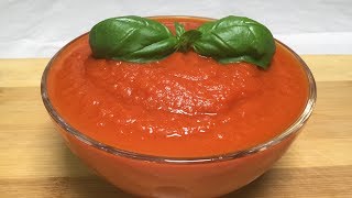 Salsa de Tomate Receta Clásica Italiana original [upl. by Aronek]