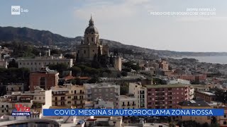 Messina zona rossa  La Vita in Diretta 11012021 [upl. by Eecyaj295]